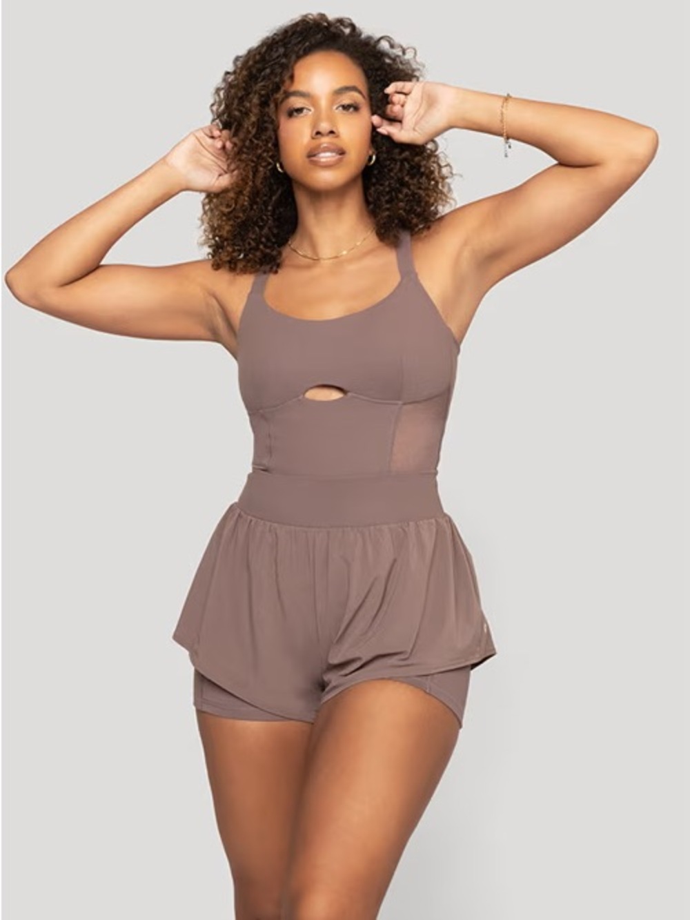 Supershort Runsie - Peppercorn